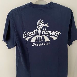 Navy Blue Great Harvest Bread Company Shirt